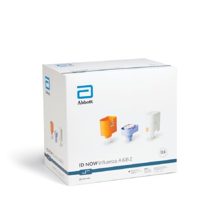 Rapid Test Kit ID NOW™ Influenza A + B 2.0 Molecular Diagnostic Influenza A + B Nasal Swab / Nasopharyngeal Swab Sample 24 Tests by Abbott Rapid Dx North America LLC  ID 427-000